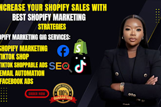setup shopify marketing tik tok shop shopify manager sales funnel meta fb ads