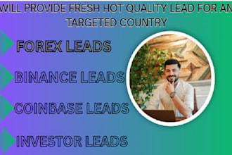 generated verified live forex recovery leads