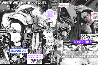 manga comic graphic novel illustration anime character design webtoon