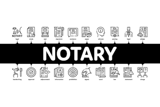 be your certified online notary for fast and legal document signing