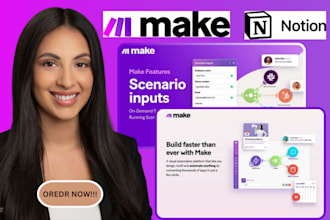 make com automation make com zapier integromat made com