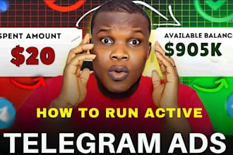 run telegram ads for forex channel to get 900k investor forex telegram promotion