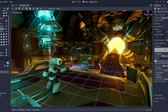 develop 3d godot game