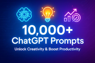provide 10,000 chatgpt prompts for business, content and ai