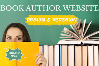 book author website design book website ebook website personal website design