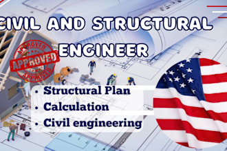 design civil engineering structures, structural calculation, steel, concrete