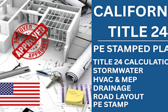 california title 24, calculation, hvac, mep, stormwater, drainage, city permit