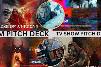 do film pitch deck movie presentation pitch deck TV show film presentation deck