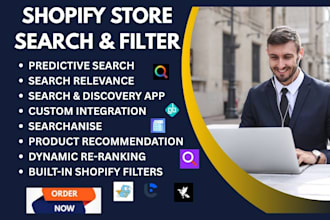 setup shopify search and filter searchanise smart product conversion box cotinga