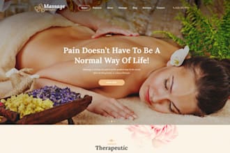 build squarespace massage therapy website reflexology bodywork spa website