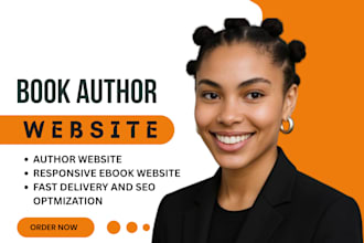 design author website, book author website,ebook website, ebook landing page