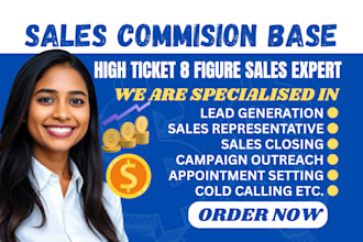 do commission based sales closing sales rep campaign cold call appointment set
