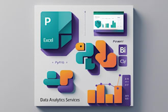 do data analysis and visualization using python and excel