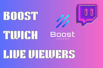 do twitch channel promotion to boost your twitch live viewers