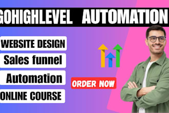 gohighlevel landing page, ghl expert sales funnel gohighlevel automation website