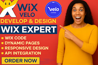 develop wix wix code wix velo wix website design wix website redesign wix studio