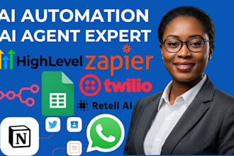setup n8n ai agent api integration zapier  automation retell ai vapi ghl expert