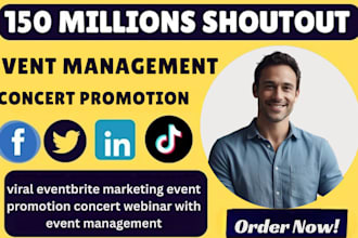 effective eventbrite promotion, concert, webinar, events to increase attendees