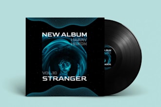 design custom cover art, music cover art, album cover design, ep cover, cd cover