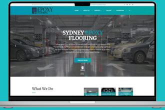 design epoxy flooring website epoxy, epoxy coating landing page flooring website
