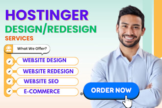 hostinger website, hostinger website design, hostinger website redesign