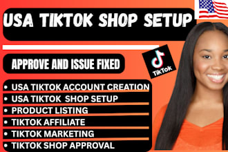create USA tiktok shop USA tiktok account USA tiktok shop primary representative