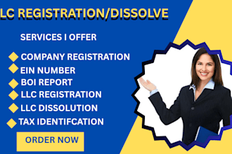 do US company registration llc registration boi report ein number dissolve llc