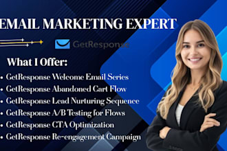 craft email flows in getresponse to increase open rates, CTR and response rates