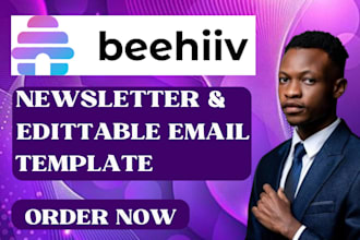 setup beehiiv newsletter design website beehive manager landing page fix ai emai