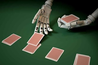 build advanced poker ai bot,machine learning , ai model, piosolver python, gto