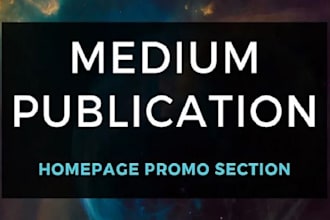 do massive medium promotion to increase the numbers of your followers