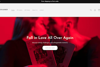 design couple card store night card game store romantic game store game website