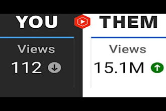 do organic youtube video channel promotion to get organic 1 million usa views