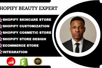 design skin care website skin care shopify store beauty website skincare website