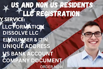 do US, non US llc registration, ein, boi report, dissolve llc