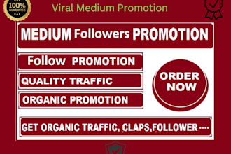 do medium article promotion, viral your medium to increase read and engagement