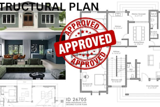 structural plan cad drawing concrete steel framing residential commercial