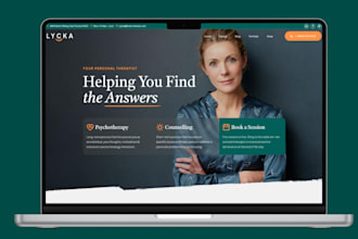 build counseling website life coaching website mental health, therapy website