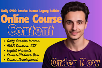 create legacy builder online course content, course creation,kajabi video course