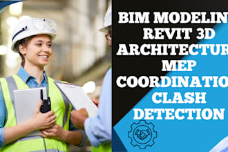 bim modeling revit 3d architecture mep coordination clash detection