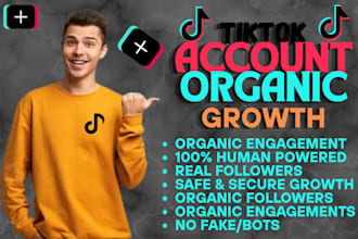 organically grow and promote your tiktok account