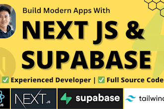 build modern apps with next js, supabase and tailwind