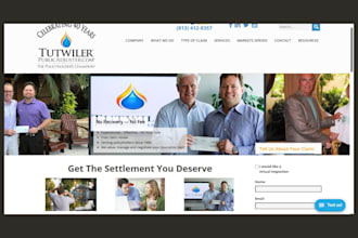 design public adjuster website insurance claim website for insurance claim leads