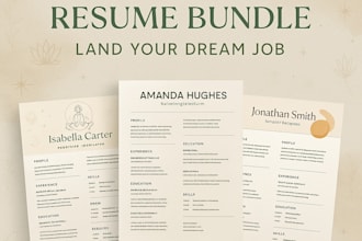 deliver editable canva resume templates to get you hired fast