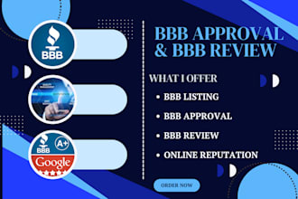 get your business bbb approved and improved your online reputation