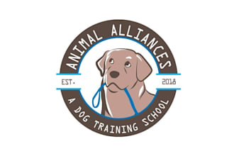 design high quality dog training school seeking crisp logo