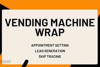 do cold calling for high traffic vending machine locators, atm machine placement