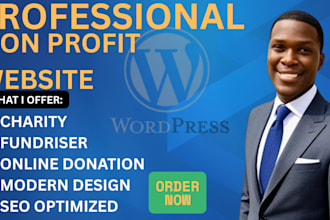 nonprofit website, charity website, 501c3, donation website, non profit website