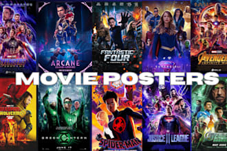 design movie poster retro flyer design vintage poster cinematic movie flyer