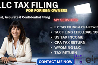 file foreign owned llc taxes prepare form 1065 or schedule c for irs and state